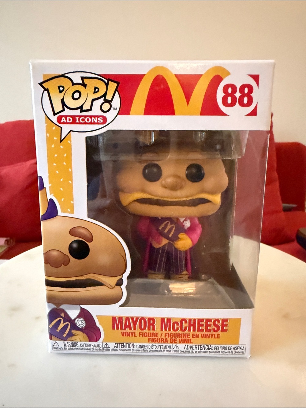 Funko Pop! Ad Icons McDonald’s Mayor McCheese #88